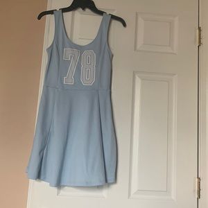 Davided h&m light blue jersey dress